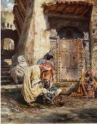 unknow artist Arab or Arabic people and life. Orientalism oil paintings 444 oil on canvas